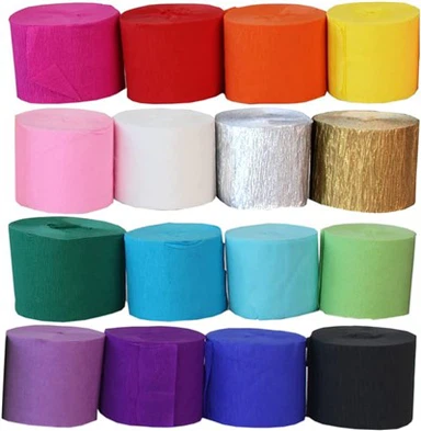 Party Streamers For Birthday Wedding Baby Bridal Shower Decorations Halloween Christmas Craft Supplies