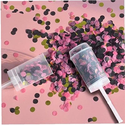 Wedding Party Celebration Push Pop Confetti