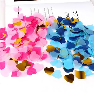 Wholesale Party Decoration Custom Shape Tissue Paper Confetti